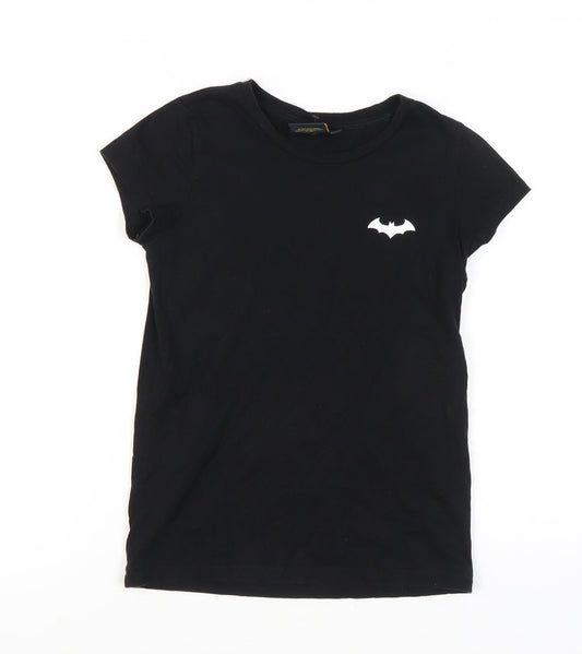 Batman Unisex Black XS Basic T-Shirt