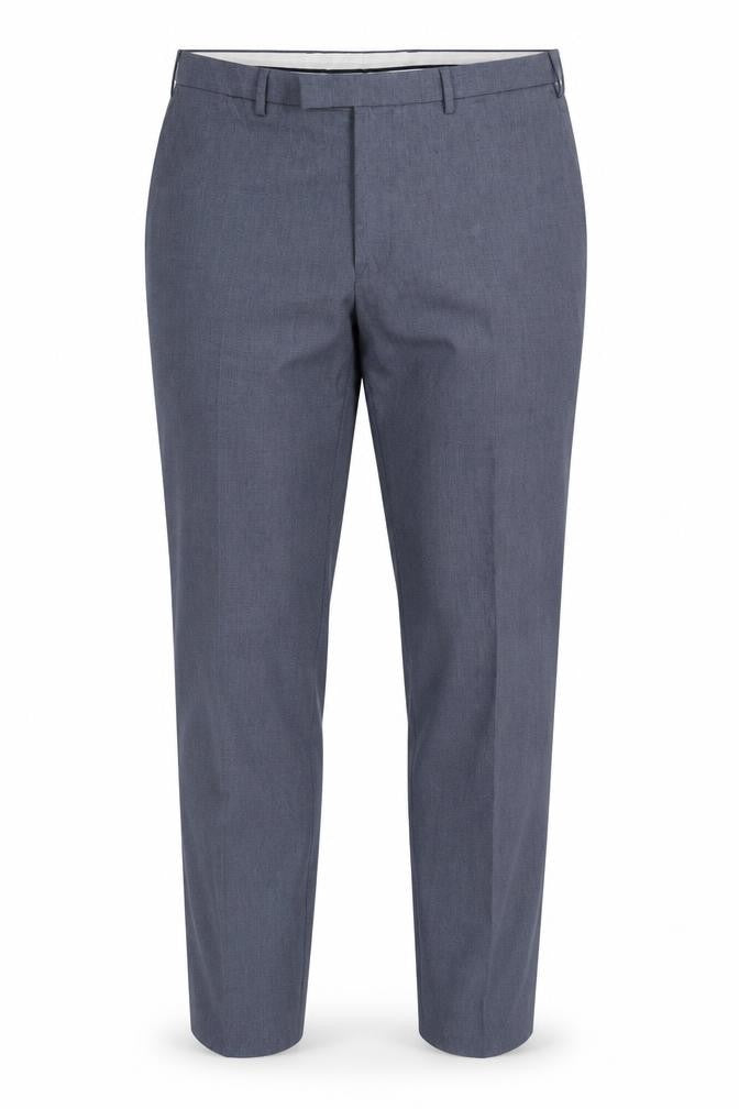 Marks and Spencer Men's Blue Dress Pants, Size 42