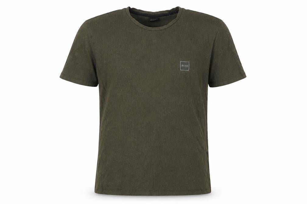 Mens UK Size M HUGO BOSS Green  Cotton T-Shirt
