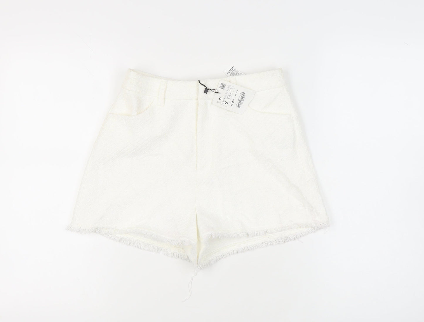 Zara Women's White Shorts S