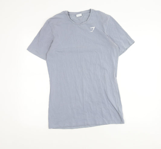 Gymshark Men’s Blue S Short Sleeve Crew Neck T-Shirt