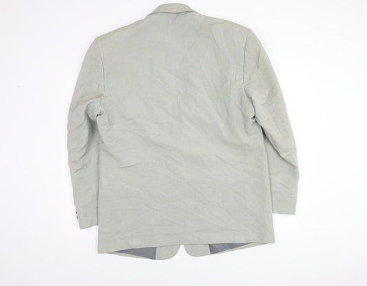 Willson Men's Grey Blazer Size 44 Two-Button Jacket