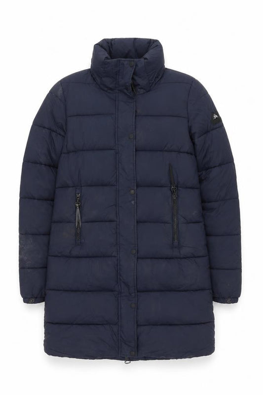 Womens UK Size 6 Regular Superdry Navy Nylon Jacket