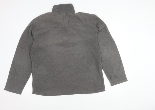 The North Face Men's Grey Pullover Hoodie Size L
