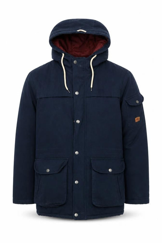 Jack & Jones Men's Blue Parka Jacket S