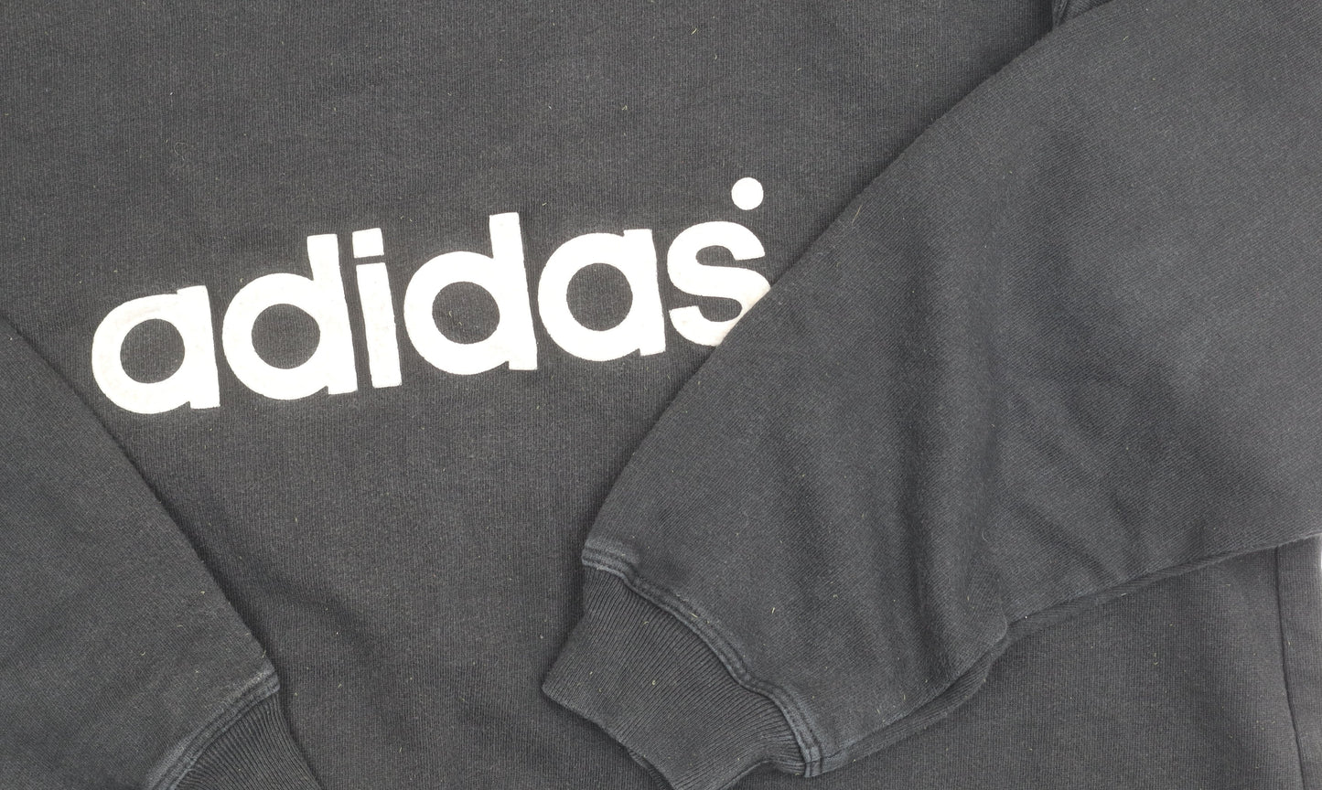 Adidas Men's Black XL Pullover Sweatshirt with Logo