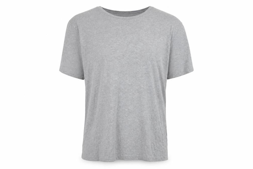 Mens UK Size XL HUGO BOSS Grey  Cotton T-Shirt