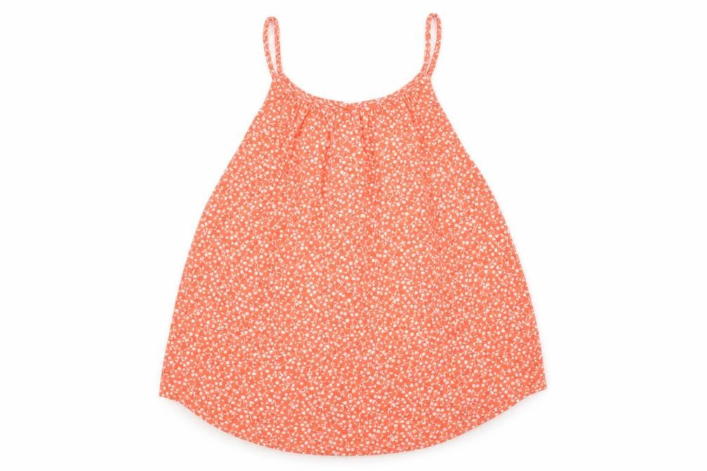 Gap Women's Orange Floral Camisole, Size M, Casual Summer