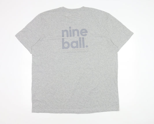 Stanley/Stella Men's Grey 3XL Organic Cotton T-Shirt