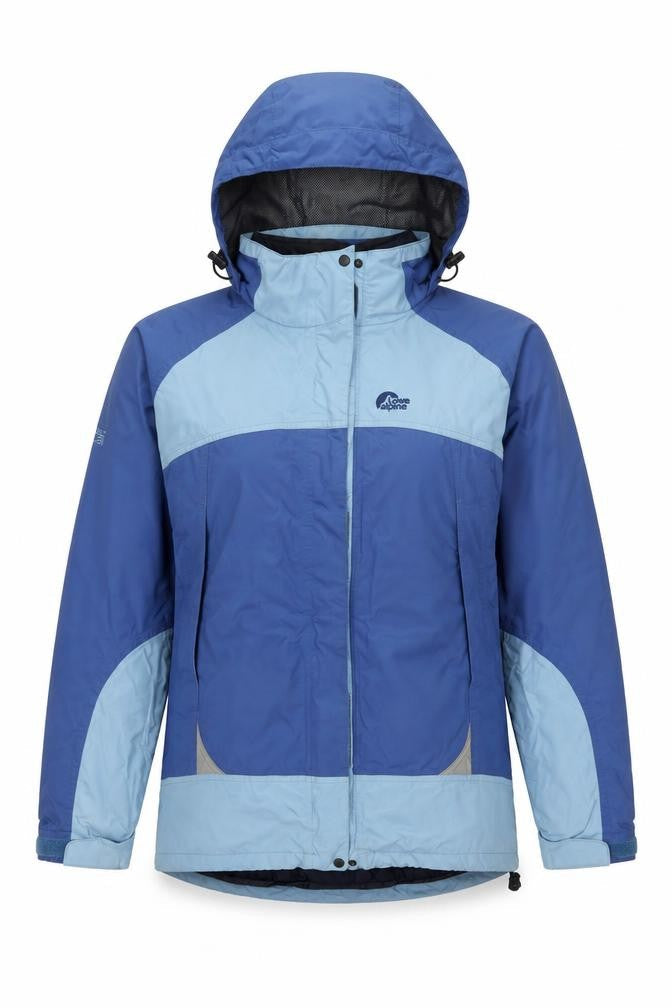Womens UK Size L  Lowe Alpine Blue Polyester Jacket