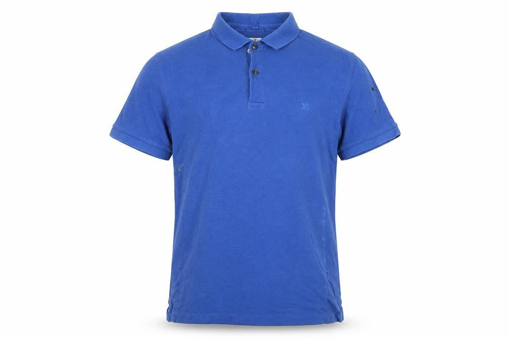 Superdry Men's Blue Polo Shirt M Solid Style