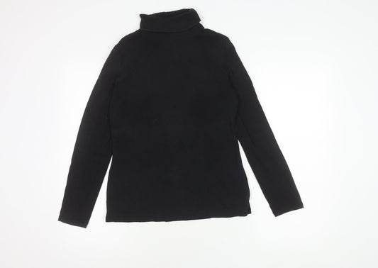 Boden Women's Black Roll Neck Pullover Jumper M