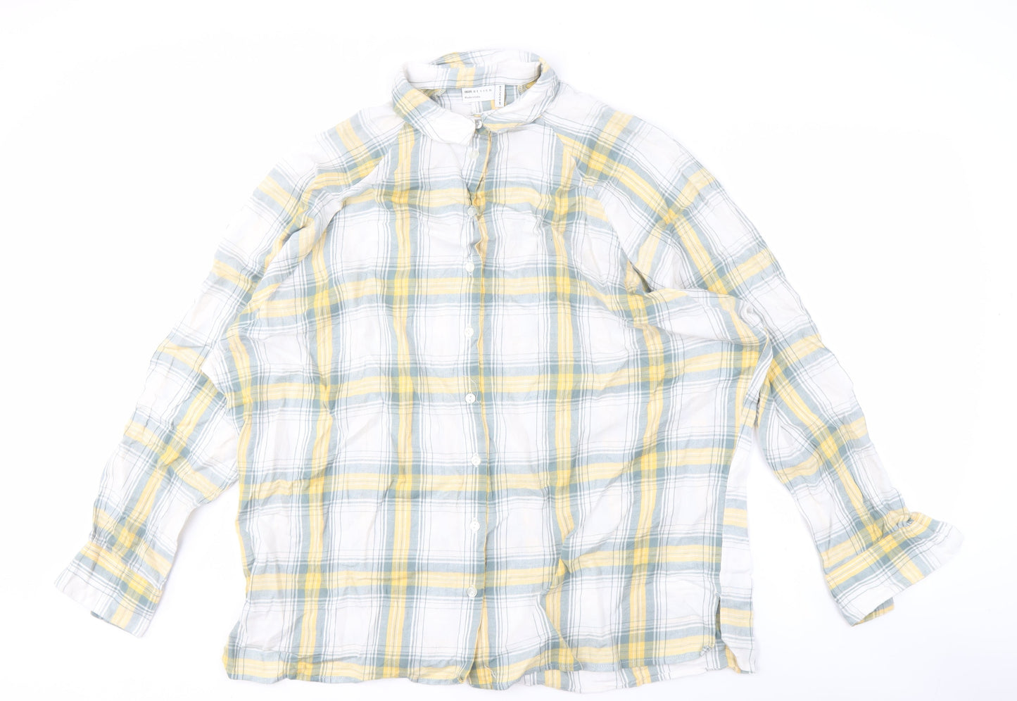 ASOS DESIGN Men's Multicoloured Check Shirt Size 14