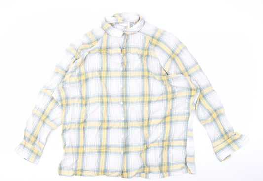 ASOS DESIGN Men's Multicoloured Check Shirt Size 14
