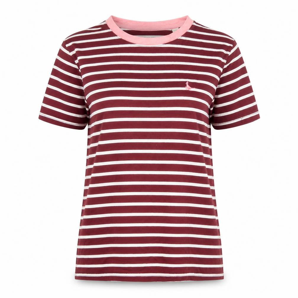 Womens UK Size 8 Jack Wills Multicoloured Cotton T-Shirt