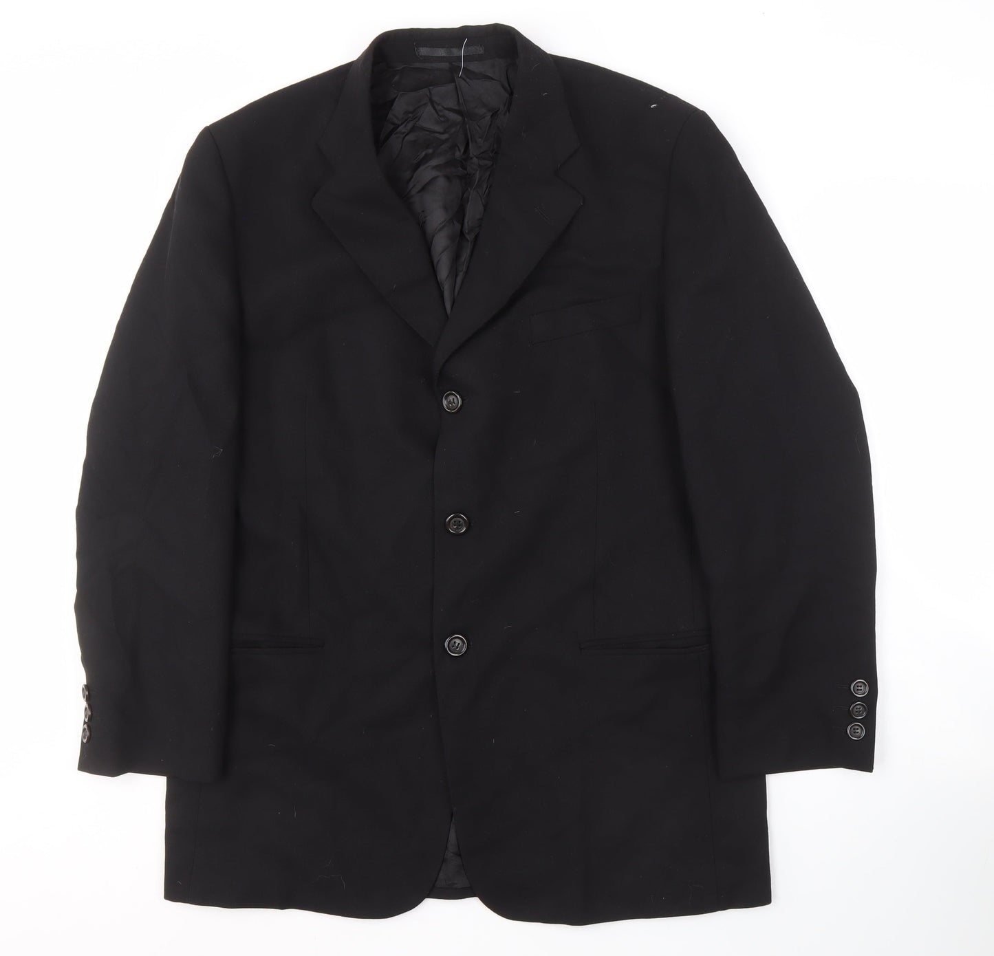 NEXT Men's Black 42R Suit Jacket - Classic Formal Style