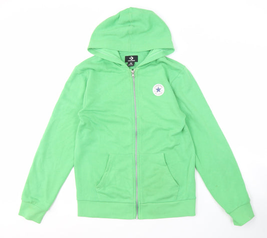 Converse Teens Green Full Zip Hoodie XL