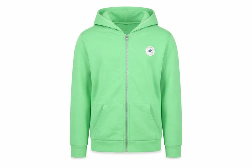 Teens UK XL  Converse Green Full Zip Hoodie