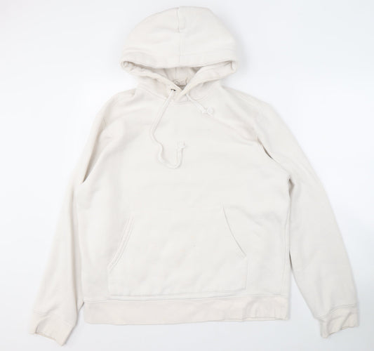 MNG Men's Ivory Pullover Hoodie, 2XL, Regular Fit