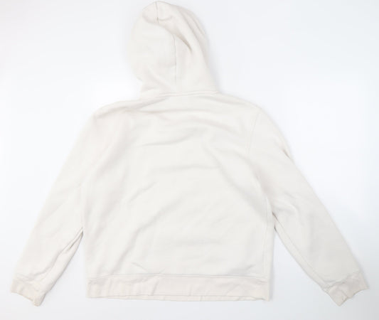 MNG Men's Ivory Pullover Hoodie, 2XL, Regular Fit