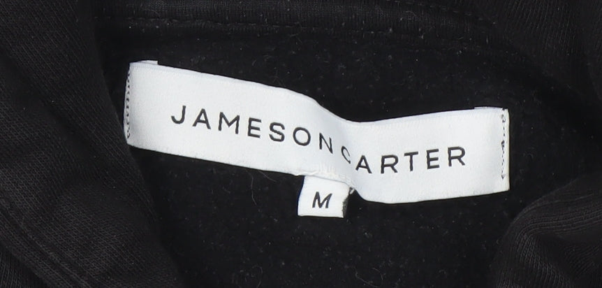 Jameson Carter Men's Black Pullover Hoodie Medium