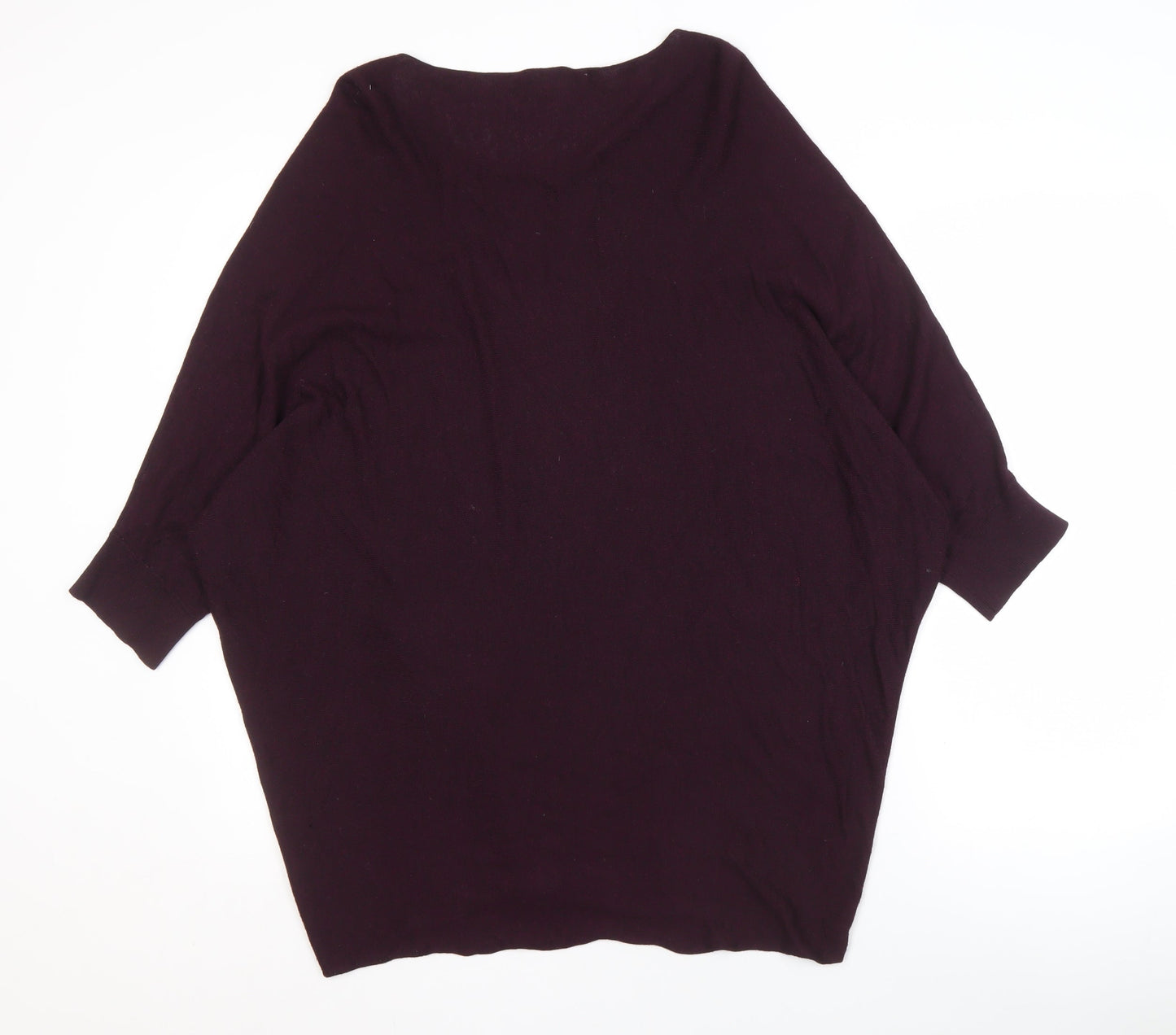 Phase Eight Women's Purple Jumper, Size L, Relaxed Fit