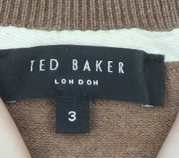 Ted Baker Women’s Brown Medium Pullover Jumper