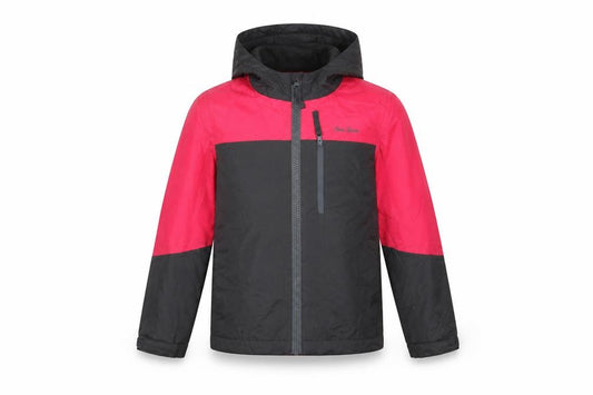 Peter Storm Girls Pink Black Windbreaker Jacket 7-8 Years