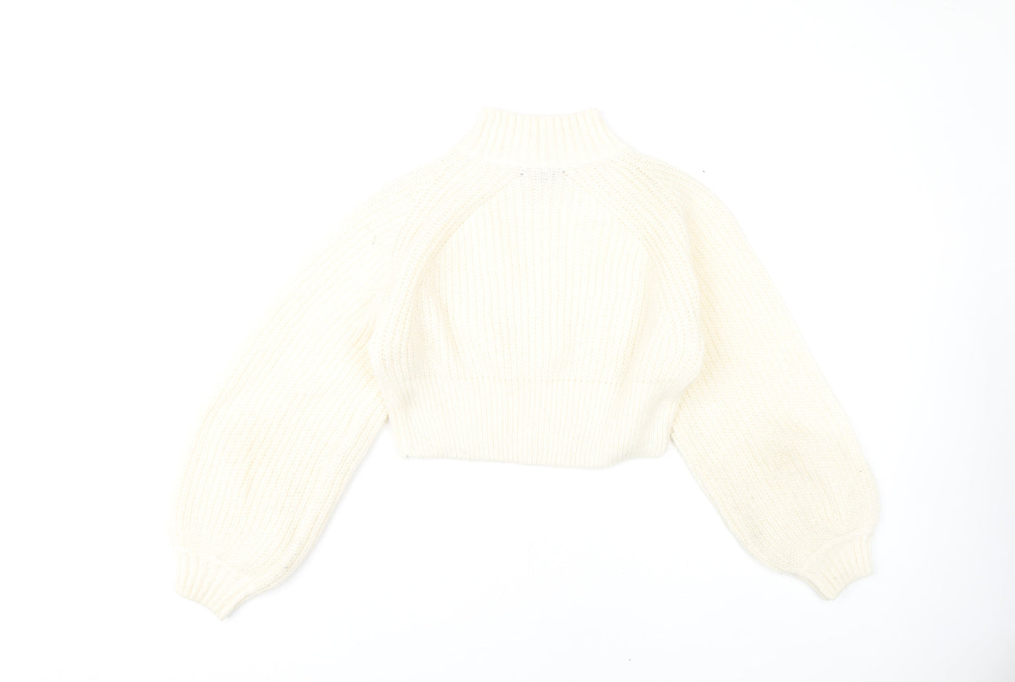 Pink Vanilla Women's Ivory Knit Pullover Jumper S