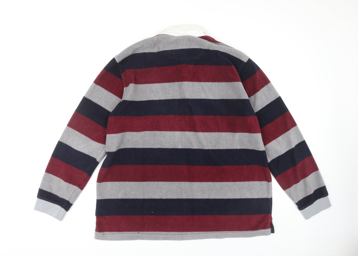 Guinness Men's 2XL Multicoloured Striped Polo Shirt