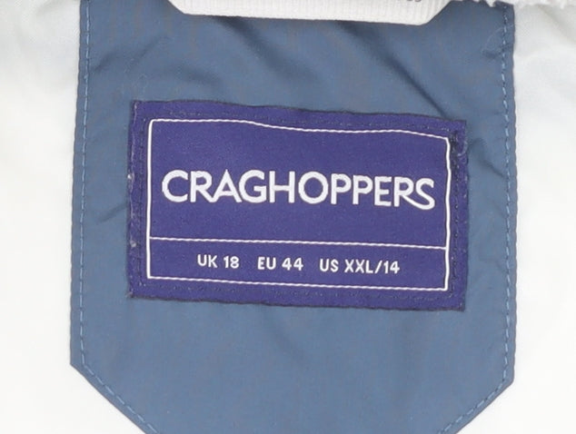 Craghoppers Women's Blue Puffer Jacket Size 18