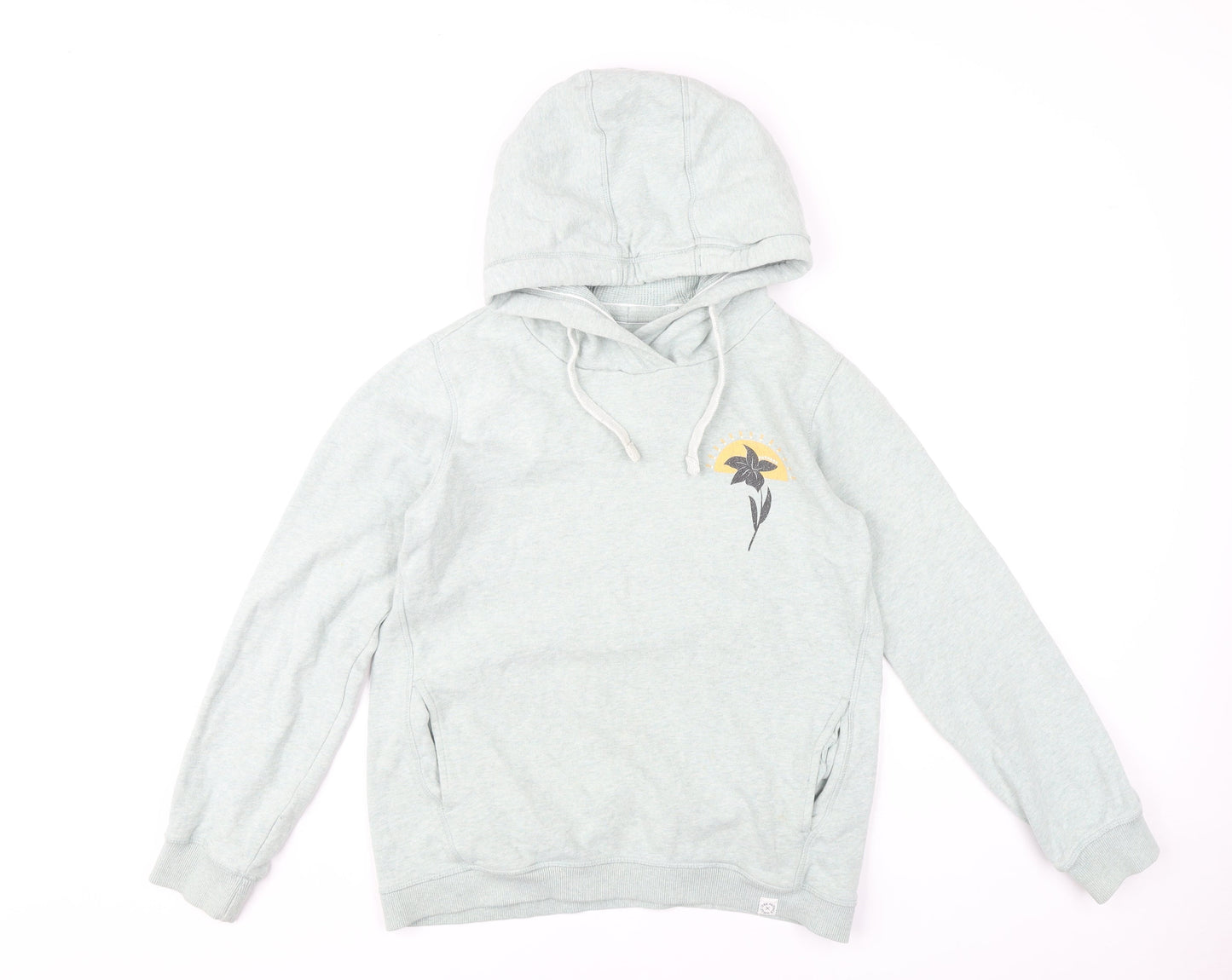 FatFace Women's Grey Pullover Hoodie, Size S