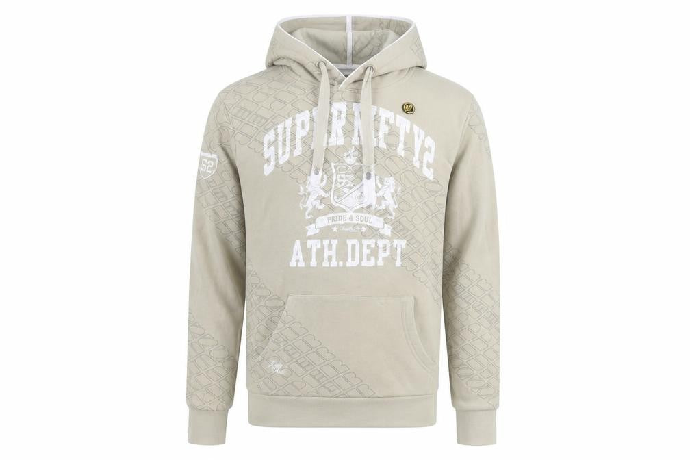 Pride and Soul Men's Beige Pullover Hoodie Size S