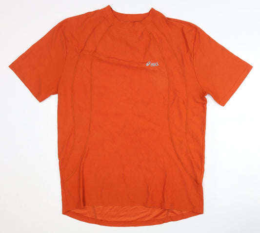 Asics Men's Orange XL Basic T-Shirt