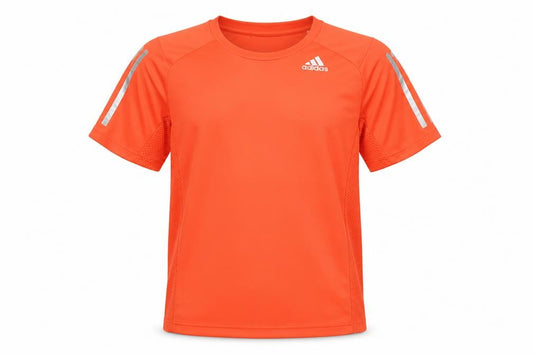 adidas Men's Orange T-Shirt, S, Gym & Training Wear