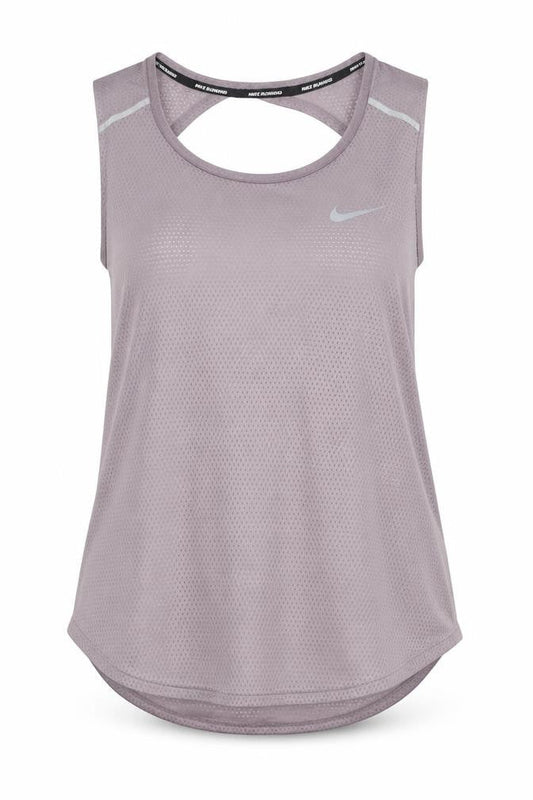 Nike Women's Grey Dri-FIT Tank XS Slim Athletic
