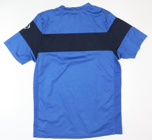 Nike Men's Blue Medium Jersey T-Shirt - Breathable