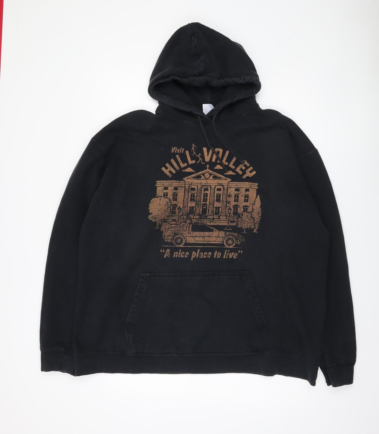 Port & Company Men's 2XL Black Graphic Hoodie