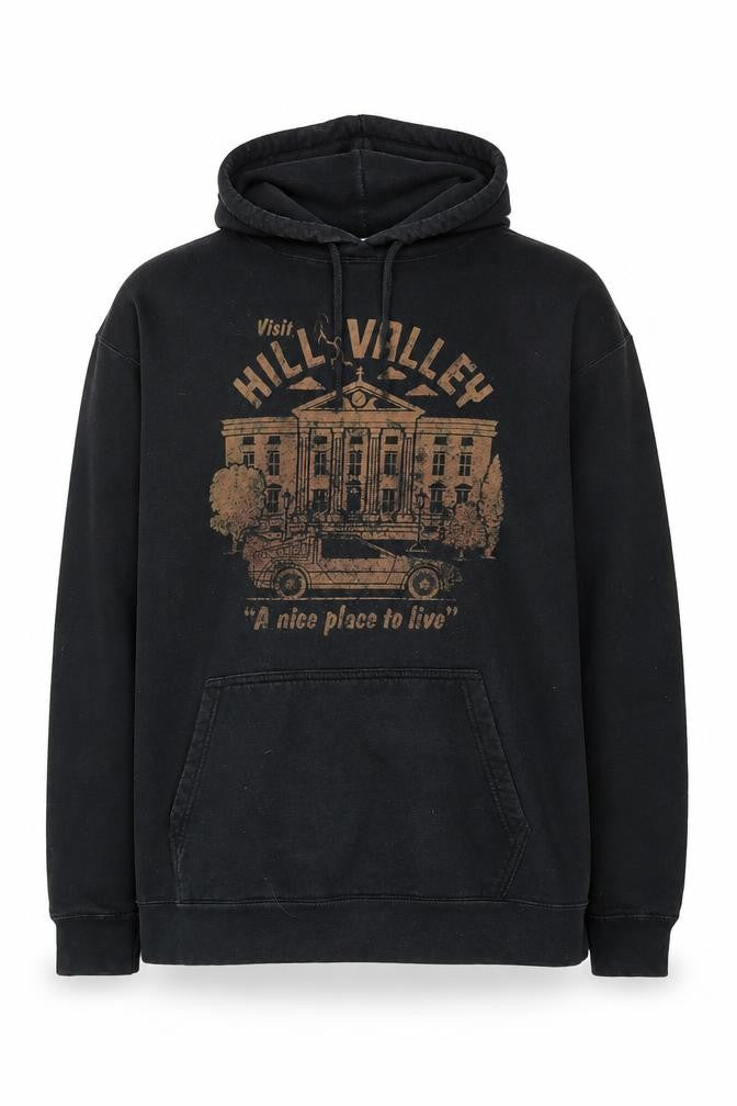 Port & Company Men's 2XL Black Graphic Hoodie
