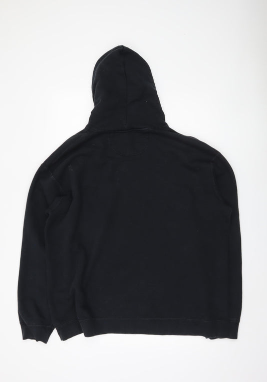 Port & Company Men's 2XL Black Graphic Hoodie
