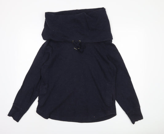Joules Women's Navy Pullover Hoodie Size 12