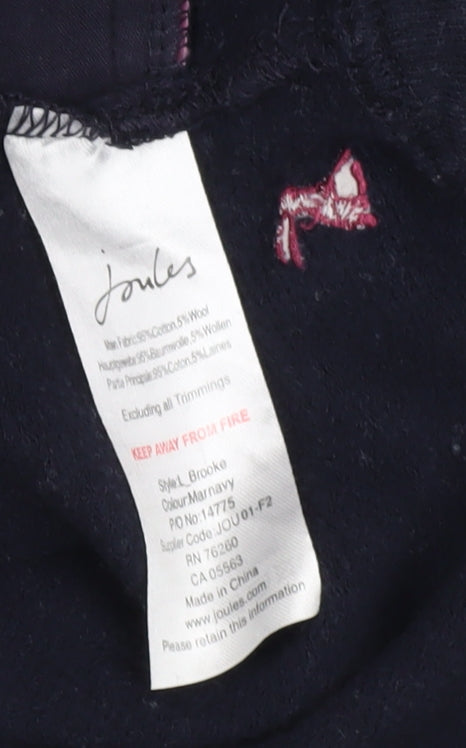 Joules Women's Navy Pullover Hoodie Size 12