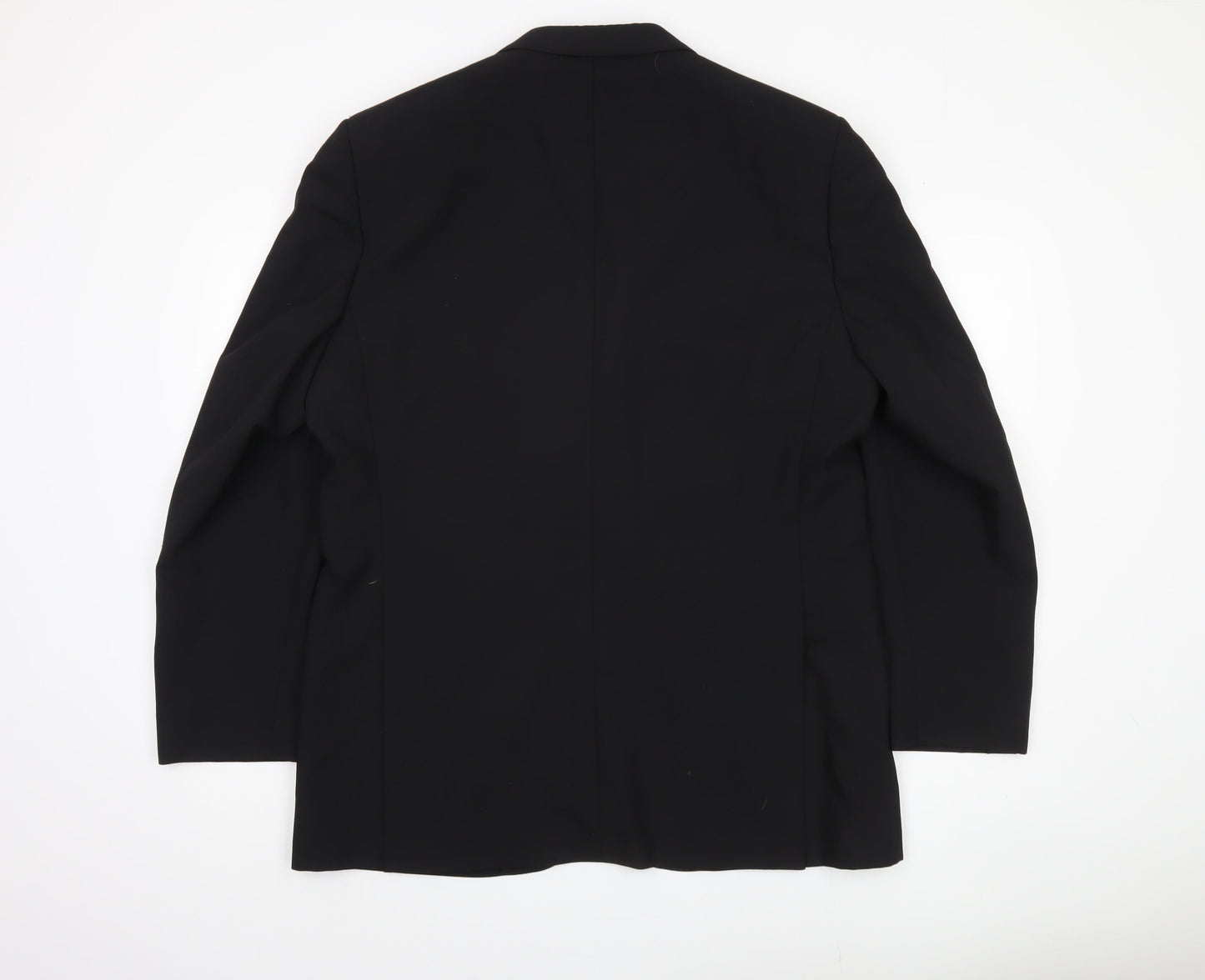 Greenwoods Elite Men's Black Blazer 42R Single-Breasted