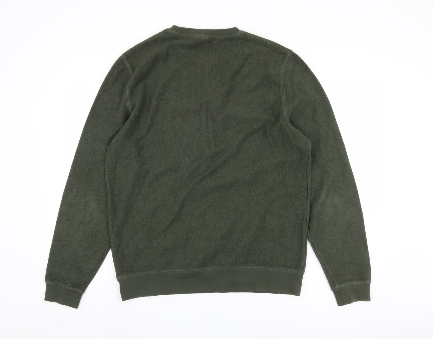 ASOS Men's Green Pullover Sweatshirt, M, Crewneck