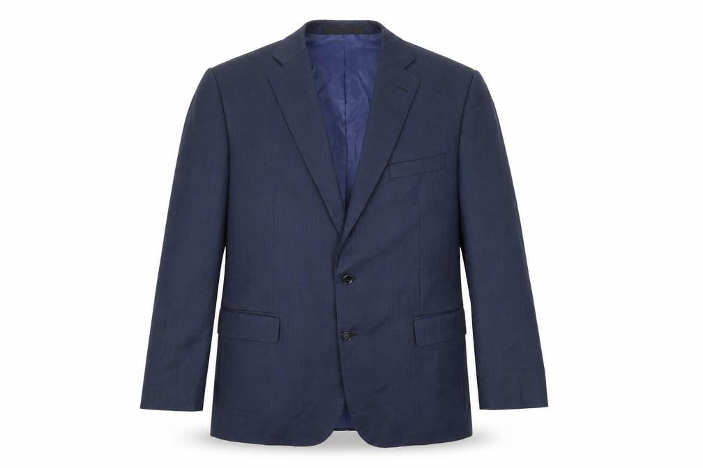 Marks and Spencer Men's Blue Wool Blazer 44 R