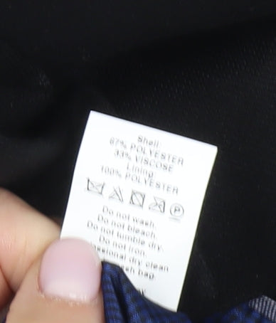 River Island Men's Black Jacket Blazer M