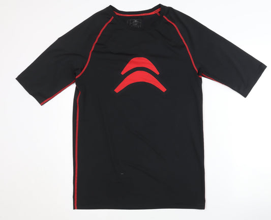 Crane Men's Black XL Pullover T-Shirt