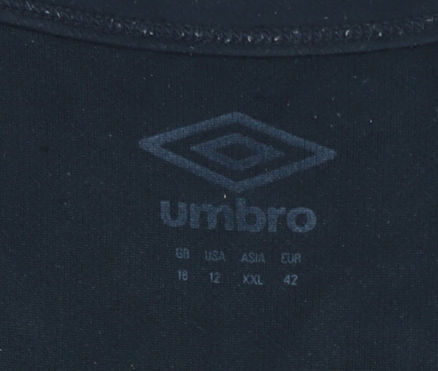 Umbro Women's Black Tank Top Size 16