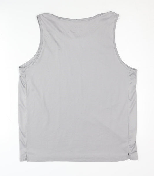 GSA Men's Grey Athletic Tank Top M