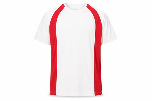 Slazenger Men's White Athletic T-Shirt, Size L, Performance Fit